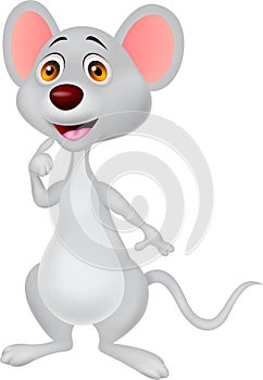 Cute mouse cartoon