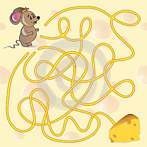 Cute Mouse's Maze Game