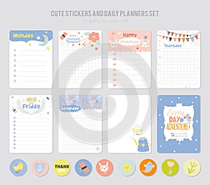 Cute Daily Note Template