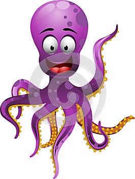 Cute octopus cartoon