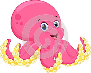 Cute octopus cartoon