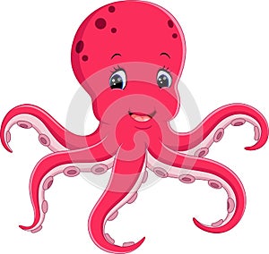 Cute octopus cartoon