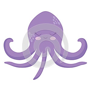 Cute octupus icon