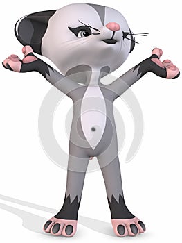 Cute Opossum - Toon Figure