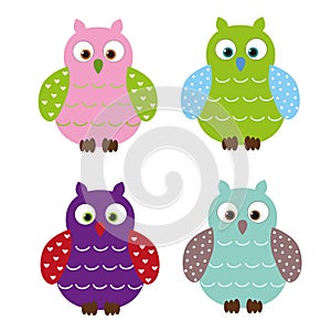 Cute owls