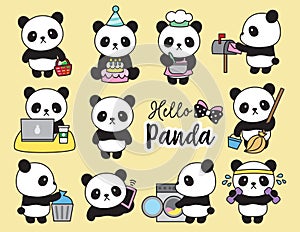 Cute Panda Planner Activities