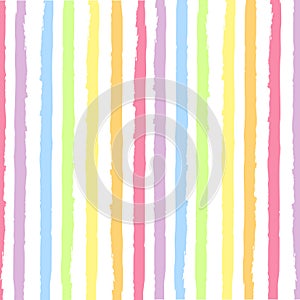 Cute pattern with rainbow colors stripes.