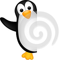 Cute penguin cartoon