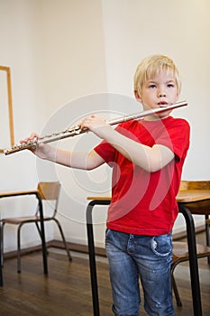 Niedlich Schüler Flöte die klasse 