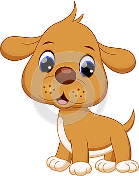 Cute puppy cartoon