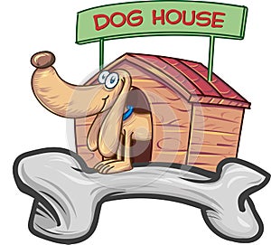 Cute Puppy Dog House.character