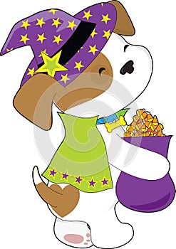 Cute Puppy Halloween