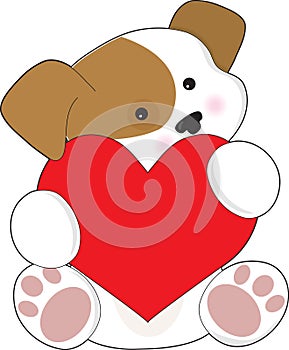 Cute Puppy Valentine