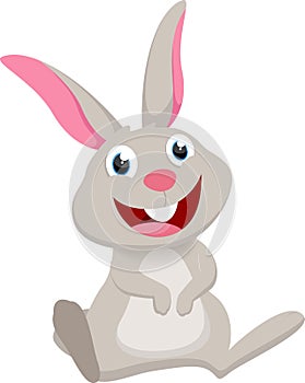 Cute rabbit cartoon collection set