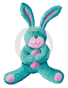 Cute rabbit toy