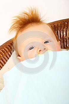 Cute Redheaded Baby