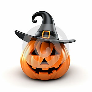 Cute Rosh Hashanah Jackolantern With Wizard Hat - Halloween Pumpkin Hat Wallpaper