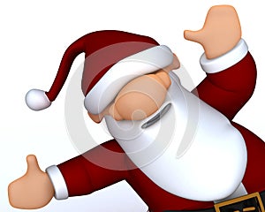 Cute Santa Claus Charicature