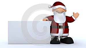 Cute Santa Claus Charicature