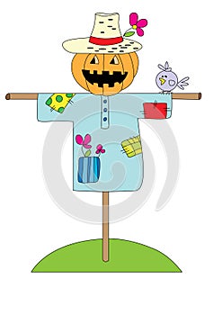 Cute scarecrow