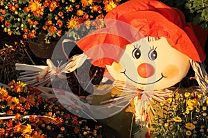 Cute scarecrow photo