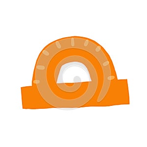 Cute science theme composition, postcard