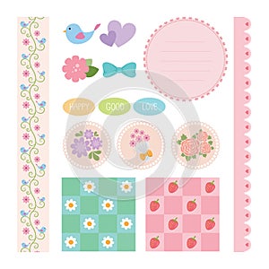 Cute Scrapbook Elements