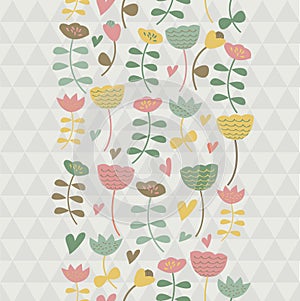 Cute seamless background