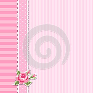 Cute shabby chic floral background for your decoration