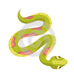 Cute snake icon