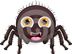 cute spider cartoon