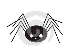 Cute Spider halloween character