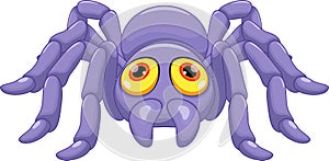 Cute tarantula cartoon