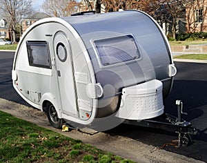 Cute Teardrop Camping Trailer