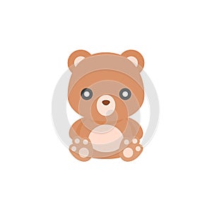 Cute Teddy bear icon