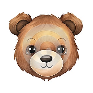 Cute teddy bear portrait