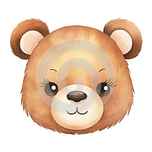 Cute teddy bear portrait