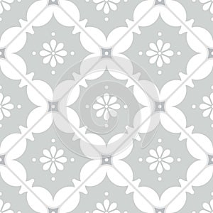 Cute tile pattern vector