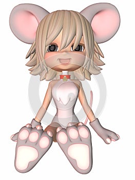 Cute Toon Figure - Mouse