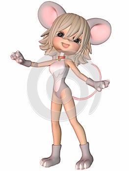 Cute Toon Figure - Mouse