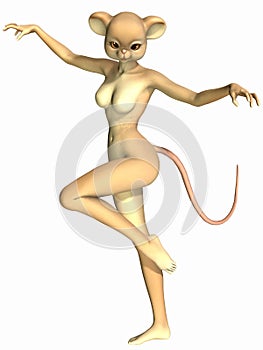 Cute Toon Figure - Mouse
