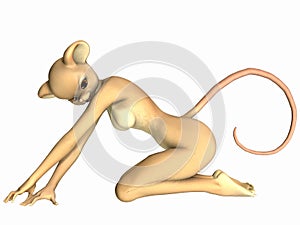 Cute Toon Figure - Mouse