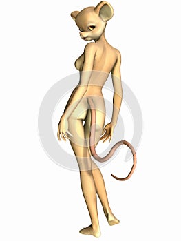 Cute Toon Figure - Mouse