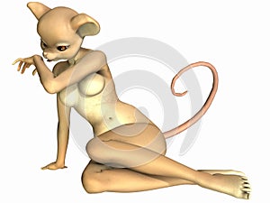 Cute Toon Figure - Mouse