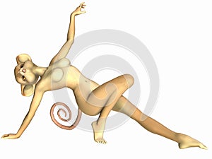 Cute Toon Figure - Mouse