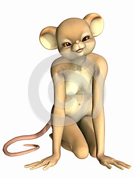 Cute Toon Figure - Mouse