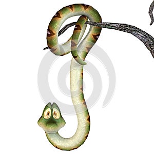 Cute Toon Snake #03