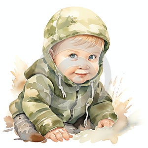 cute toy baby nursery watercolor