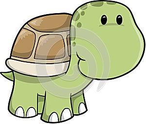 Cute turtle Vector