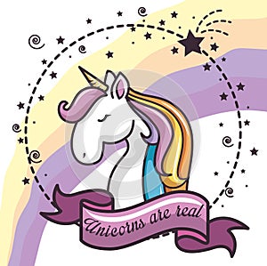 Cute unicorn design